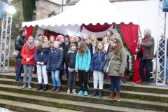 Weihnachtsmarkt 2016 - Auftritt Kinderchor