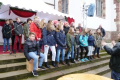 Weihnachtsmarkt 2016 - Auftritt Kinderchor