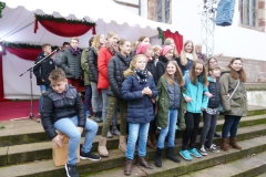 Weihnachtsmarkt 2016 - Auftritt Kinderchor